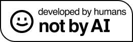 Developed by Humans, Not by AI